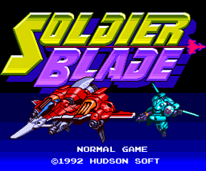 Soldier Blade (Japan) Screenshot